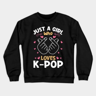 Aneisha K-Pop Girl Crewneck Sweatshirt